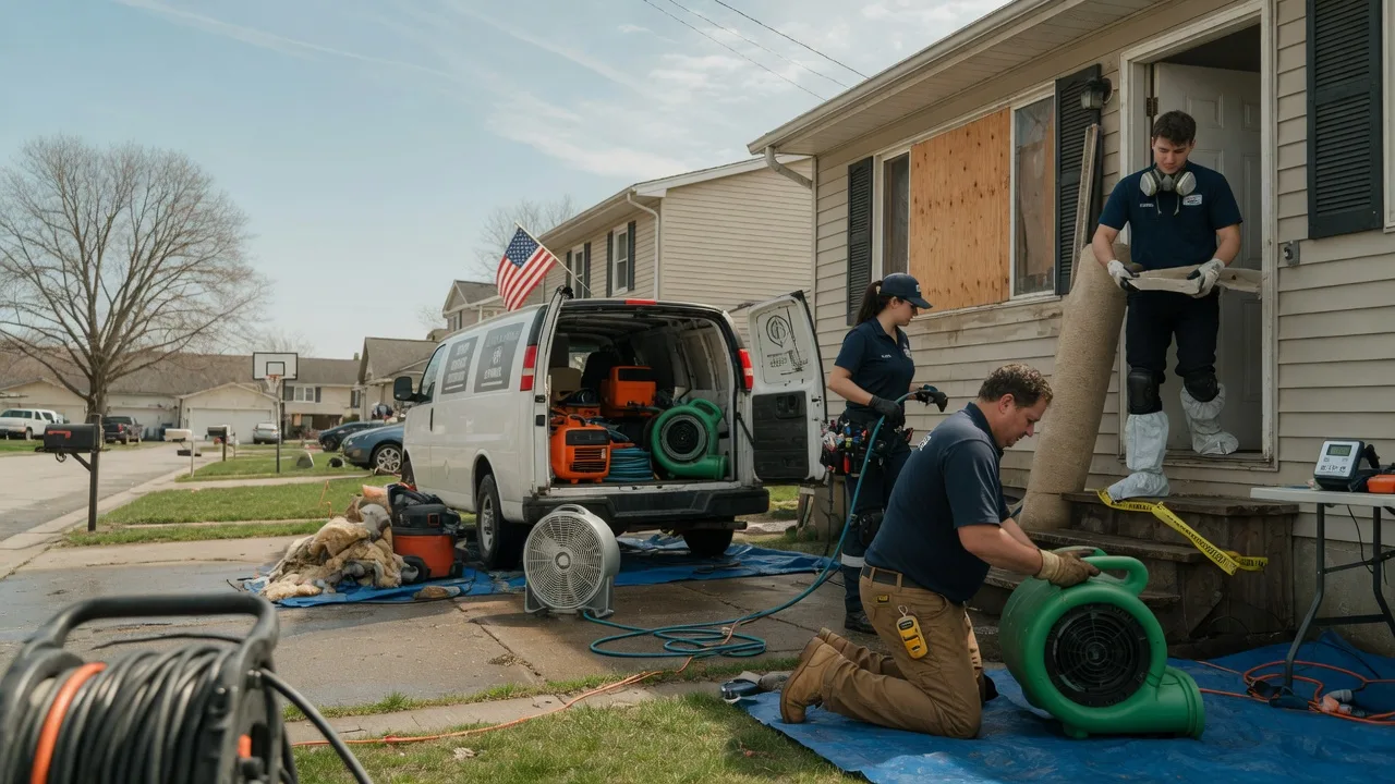 Water Damage Restoration in Austin, IN near me